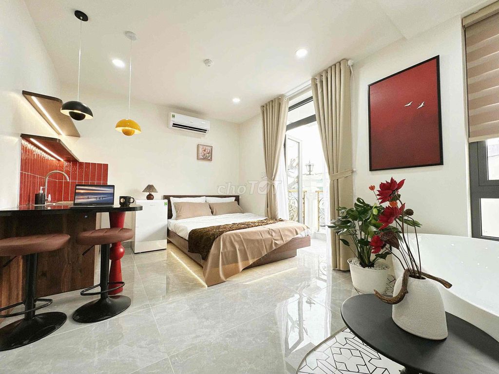 Аренда · 1 комн. · 37 м² · Quận Bình Thạnh, ул. Đường Nơ Trang Long