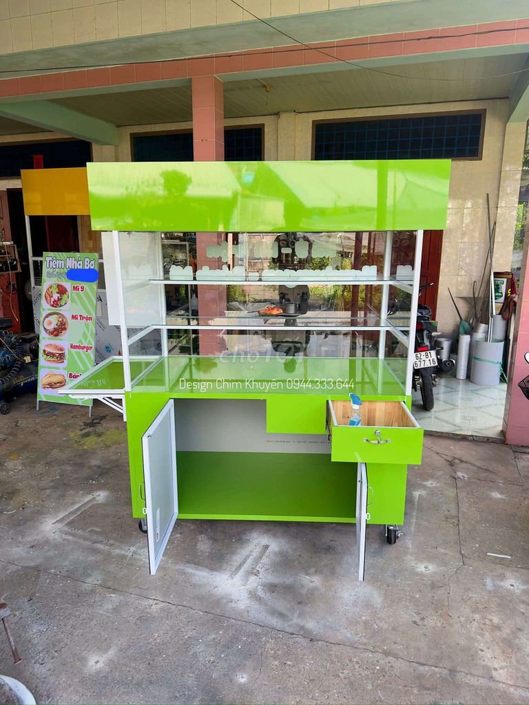 Xe bán hàng lưu động Xanh lá Mới. Mua bán Đồ chuyên dụng, Giống nuôi trồng tại Thành phố Tân An Long An được đăng bởi Huỳnh hình 1