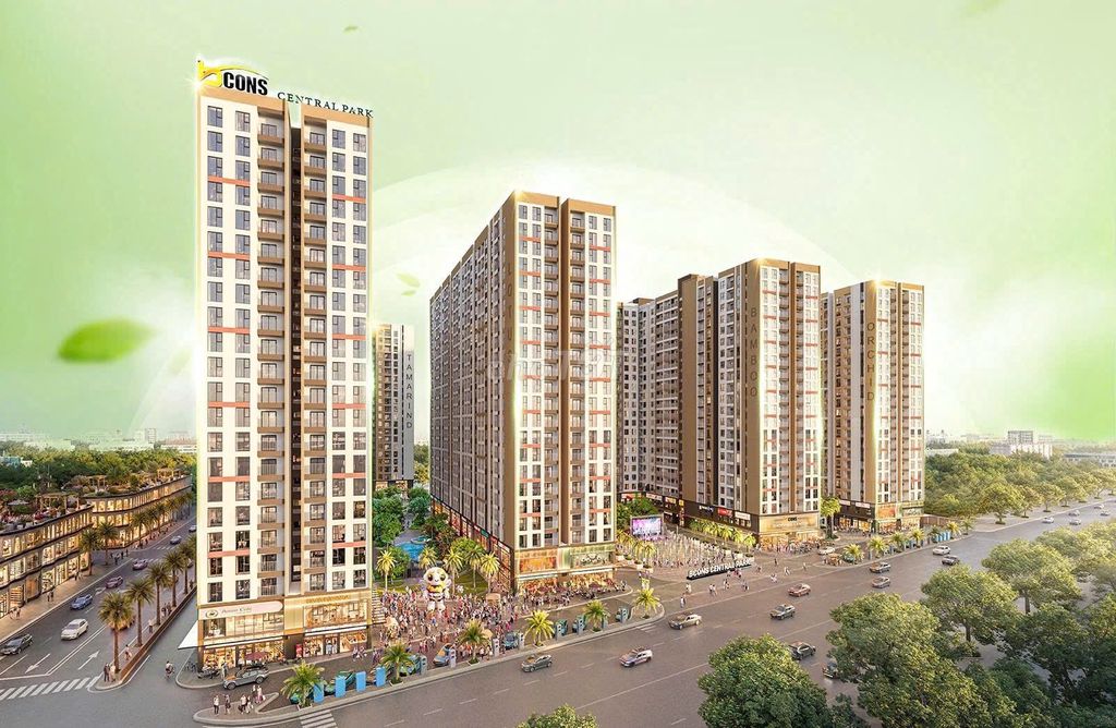 Căn hộ Bcons Central Park ngay mặt tiền Phan Trung