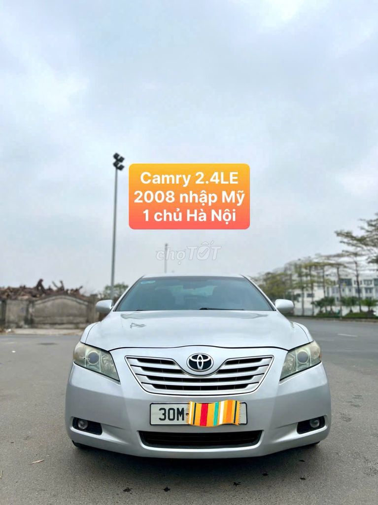 💎Toyota Camry 2008 LE 2.4 - 160.000 km zin đét