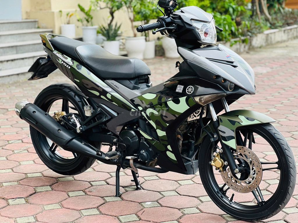 YAMAHA EXCITER 150 CAMO XE ĐẸP ZIN 2018. Mua bán Xe máy tại Quận Nam Từ Liêm Hà Nội được đăng bởi TÙNG LÂM hình 6