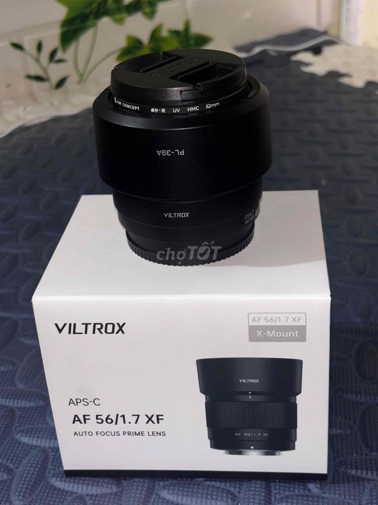 Ống kính Viltrox AF 56mm f/1.7 XF + Filter K&F. Mua bán Máy ảnh, Máy quay tại Thành phố Thủ Đức Tp Hồ Chí Minh được đăng bởi VO DANG hình 1