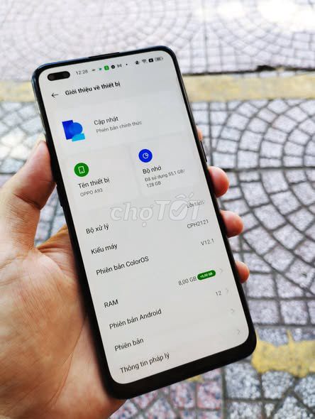 Oppo A93 128GB Đen. Mua bán Điện thoại tại Quận 1 Tp Hồ Chí Minh được đăng bởi Hội Đồ Điện Tử hình 1