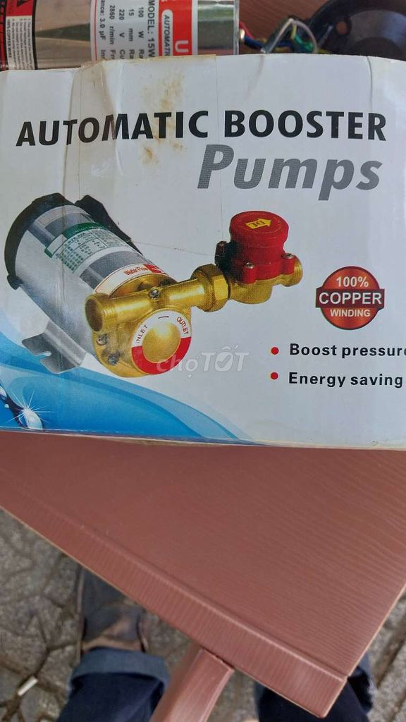 Máy bơm tăng áp 15WG-10-100. Mua bán Đồ chuyên dụng, Giống nuôi trồng tại Huyện Năm Căn Cà Mau được đăng bởi út  hình 1