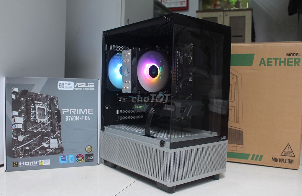 Bộ Core I5-12400F/ B760M/ 16Gb/ GTX1660S GamingOC