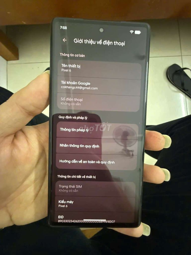 Google Pixel 6 128GB Trắng. Mua bán Điện thoại tại Thành phố Thuận An Bình Dương được đăng bởi hoàng thái hình 1