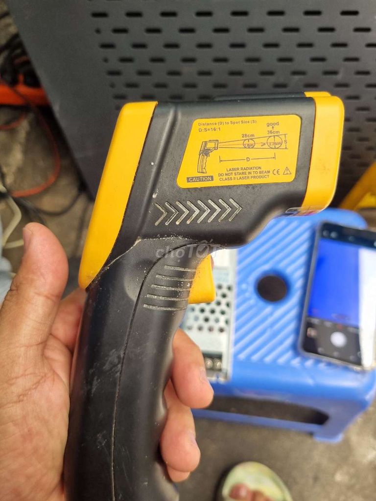 Nhiệt kế hồng ngoại DT8750 Vàng Đen cũ. Mua bán Nội thất, đồ gia dụng khác tại Quận Gò Vấp Tp Hồ Chí Minh được đăng bởi Tuấn đồ cũ hình 1