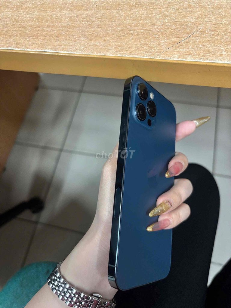 Apple iPhone 12 Pro Max Xanh dương. Mua bán Điện thoại tại Quận Ninh Kiều Cần Thơ được đăng bởi phunquyen hình 1