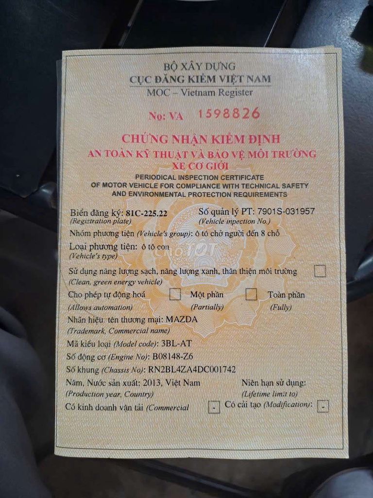 2013 S 1.6 AT Sedan - 150000 km. Mua bán Ô tô tại Thành phố Buôn Ma Thuột Đắk Lắk được đăng bởi Dương văn lập hình 13