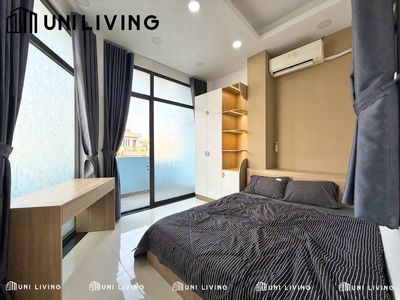 Cho thuê 1PN,tách bếp, 2 mặt  ban công,FULL NT, Hoàng Hoa Thám-BT