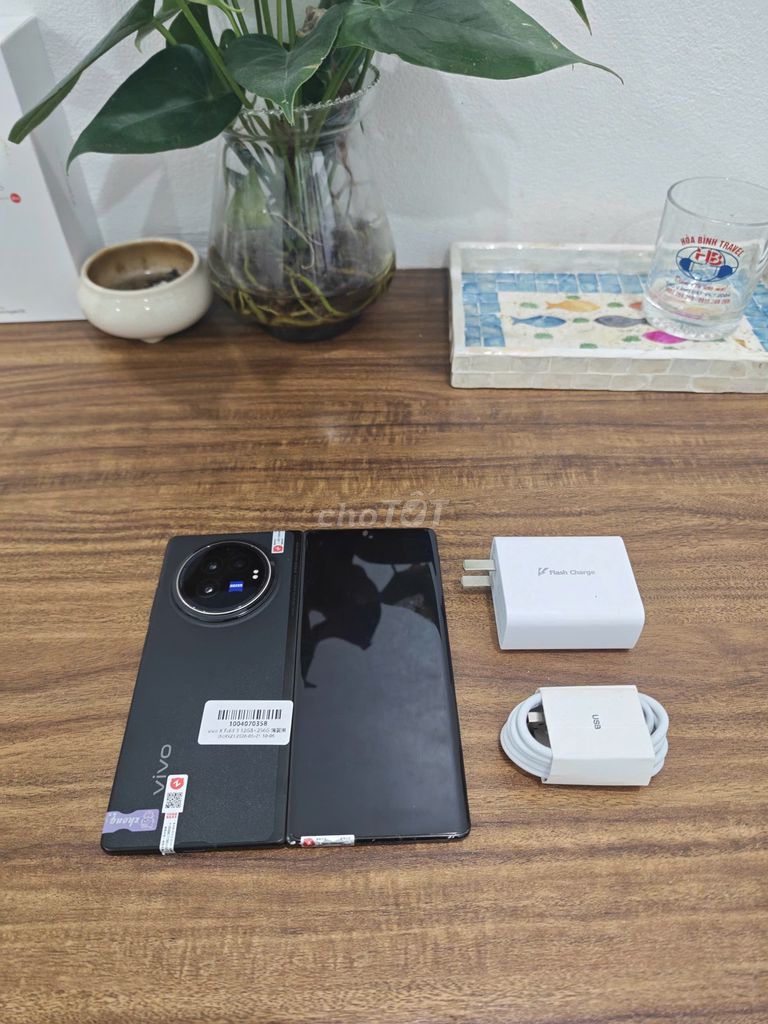 Vivo X Fold 3 Đen 12/256 sạc 80w có ship COD. Mua bán Điện thoại tại Quận Hoàng Mai Hà Nội được đăng bởi Trần Ngọc Hiếu hình 1