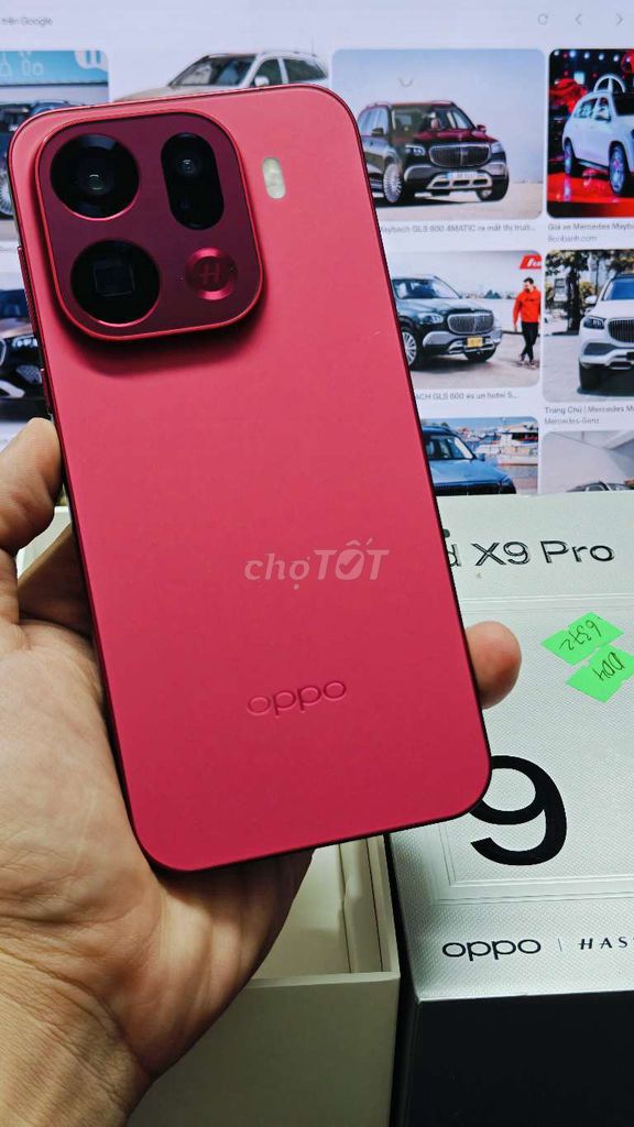 Oppo Find X9 Pro Đỏ 256GB. Mua bán Điện thoại tại Quận Hà Đông Hà Nội được đăng bởi Tài hình 1
