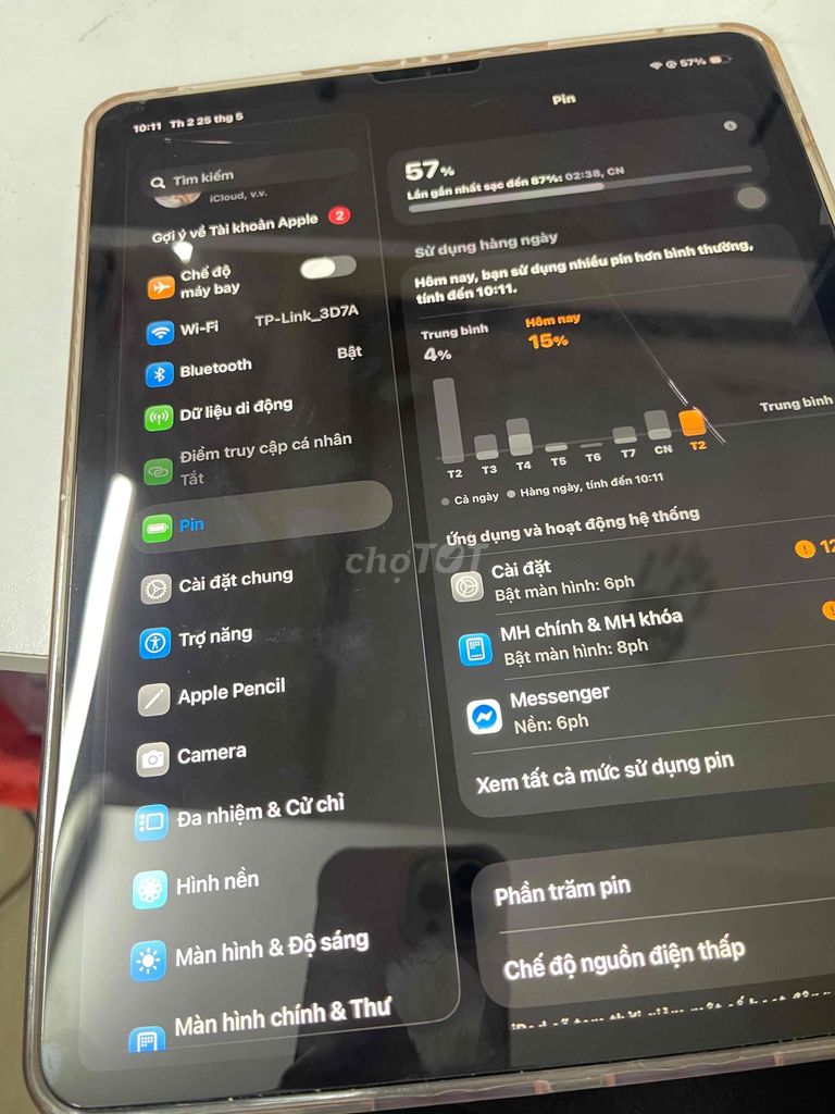 Apple iPad Pro 12.9 inch 128GB Xám. Mua bán Máy tính bảng tại Quận Tân Bình Tp Hồ Chí Minh được đăng bởi Minh thi hình 1