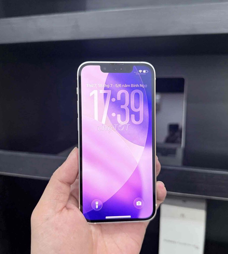 Apple iPhone 13 Mini 256GB Trắng Đã sử dụng. Mua bán Điện thoại tại Quận Đống Đa Hà Nội được đăng bởi KT Hà Nội Mobile hình 1
