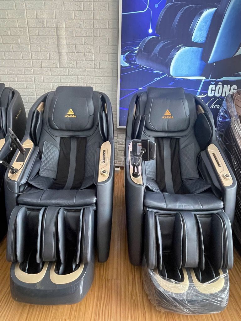 Ghế massage ASAMA SONIC5 Đen. Mua bán Bàn ghế tại Huyện Nhà Bè Tp Hồ Chí Minh được đăng bởi Khang ASAMA hình 1