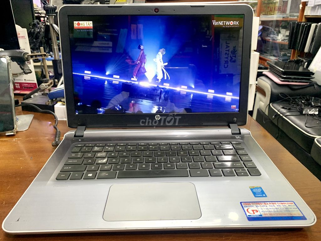 Laptop HP 14 ab015tu Core i5 5200/4gb/128gb