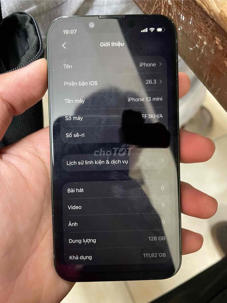 Apple iPhone 13 mini 128GB Xanh lá. Mua bán Điện thoại tại Huyện Kim Bảng Hà Nam được đăng bởi Trần Thế Khải hình 1