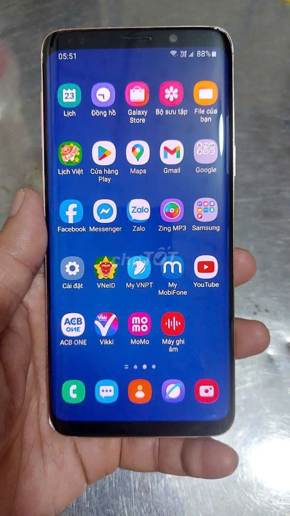 Samsung Galaxy S9 64GB Vàng đồng. Mua bán Điện thoại tại Thành phố Châu Đốc An Giang được đăng bởi Thiện hình 1