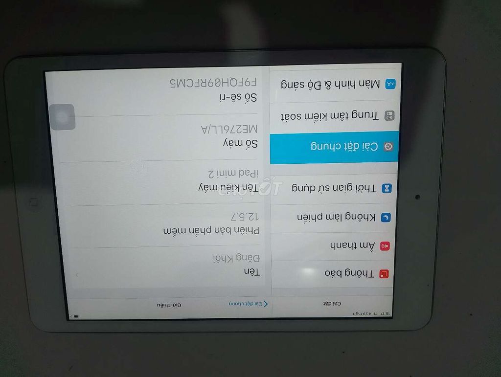 iPad mini 2 cần bán