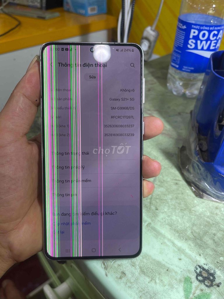 Samsung Galaxy S21+ 5G Bạc. Mua bán Điện thoại tại Thành phố Dĩ An Bình Dương được đăng bởi tuân hình 1