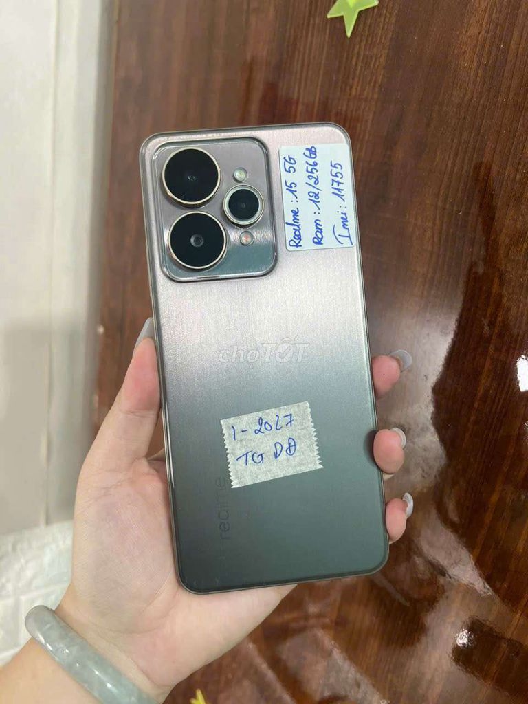 Realme 15 5G 12GB/256GB BH 12/2027 tgdd. Mua bán Điện thoại tại Thành phố Thủ Đức Tp Hồ Chí Minh được đăng bởi phúc  hình 1
