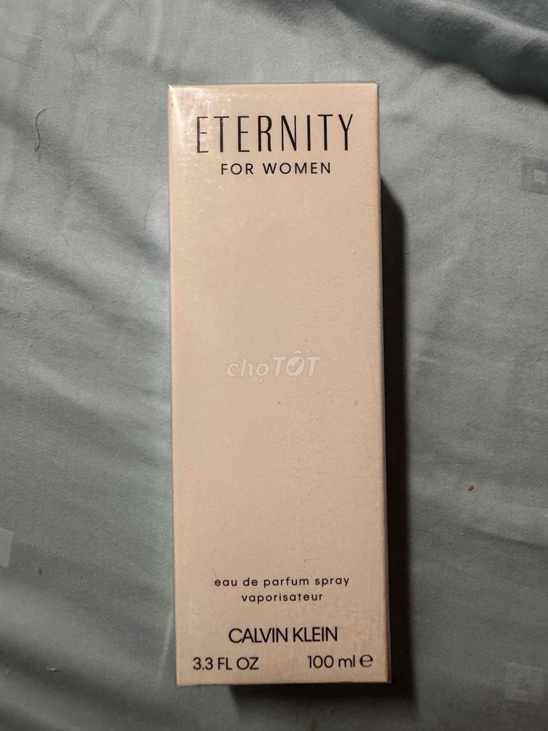 Nước hoa Calvin Klein Eternity For Women 100ml. Mua bán Nước hoa tại Quận Bình Thạnh Tp Hồ Chí Minh được đăng bởi Lucyta Nguyễn hình 1