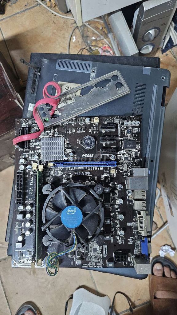 Bo mạch chủ MSI H61M-S26 Intel thế hệ cũ. Mua bán Linh kiện (RAM, Card...) tại Huyện Hoài Đức Hà Nội được đăng bởi hung hình 1