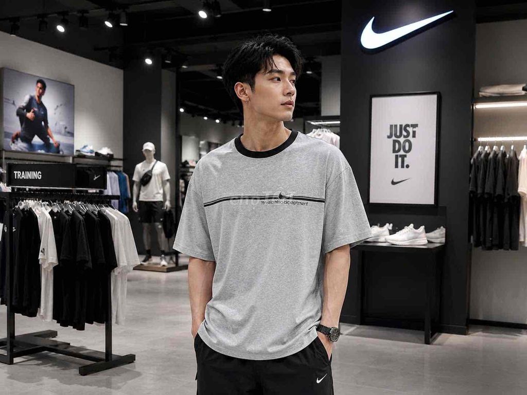 Áo thun Nike Nam Thun size L. Mua bán Quần áo tại Huyện Đức Trọng Lâm Đồng được đăng bởi Thảo 2hand  hình 1