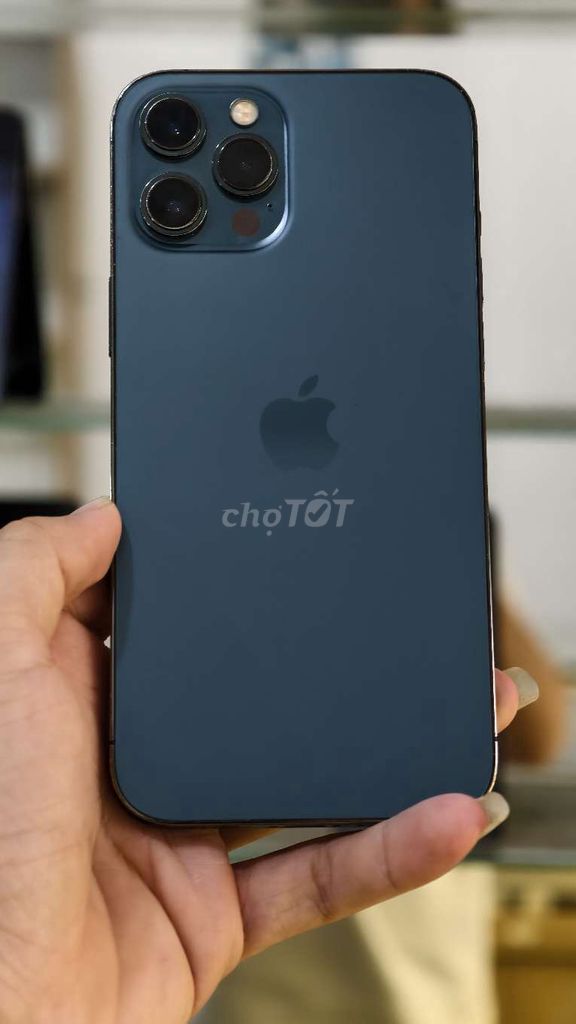 Apple iPhone 12 Pro Max 256GB Xanh. Mua bán Điện thoại tại Huyện Bến Lức Long An được đăng bởi Long hình 1