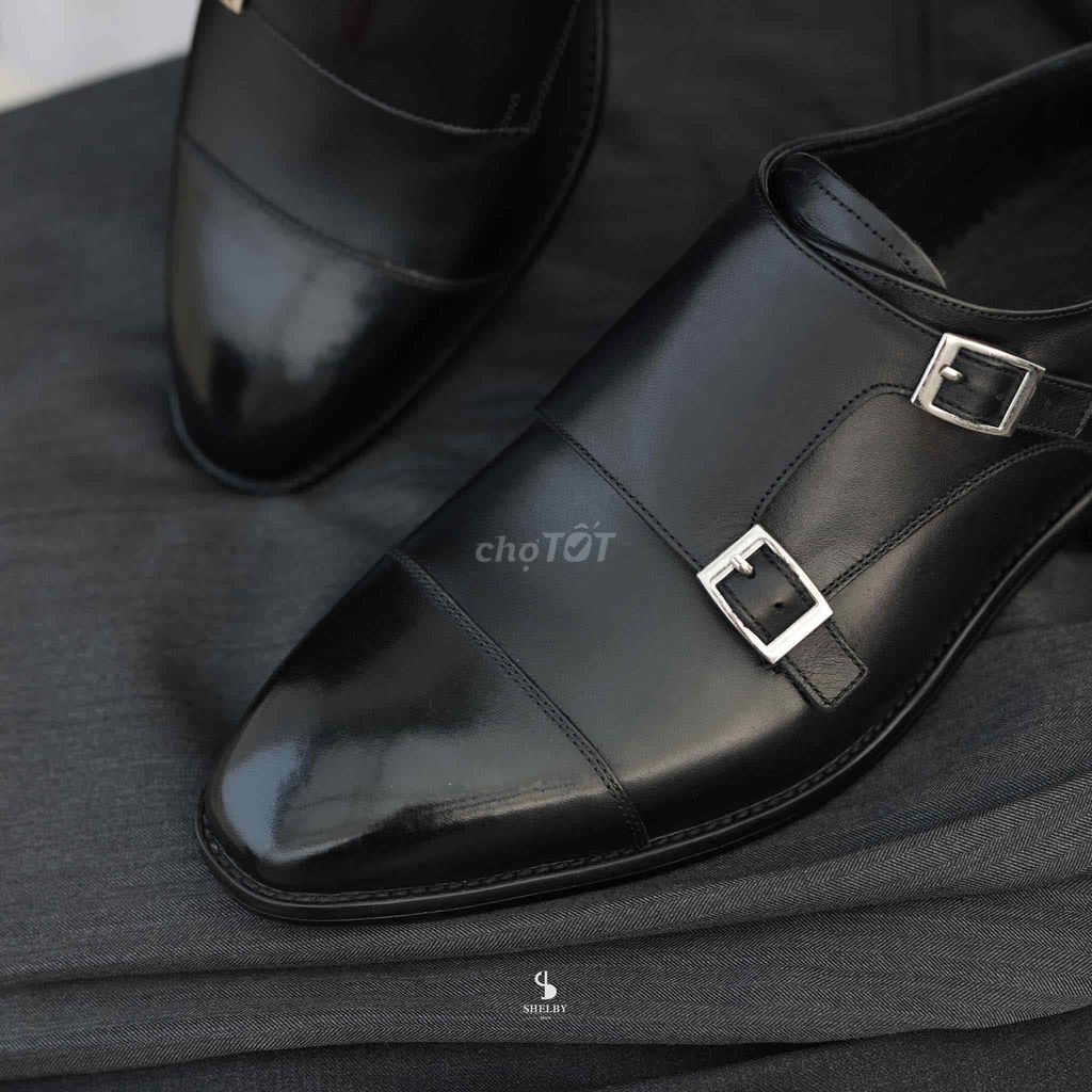 Giày Double Monkstrap - Size 40