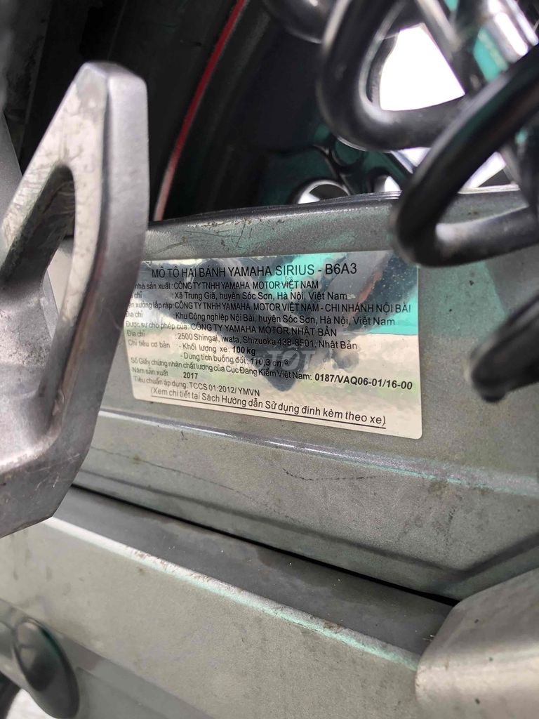 sirius 2017 1 chủ vỏ đầu còn giá còn bớt lộc lá. Mua bán Xe máy tại Huyện Phong Điền Cần Thơ được đăng bởi Xe Cũ Cần Thơ hình 12