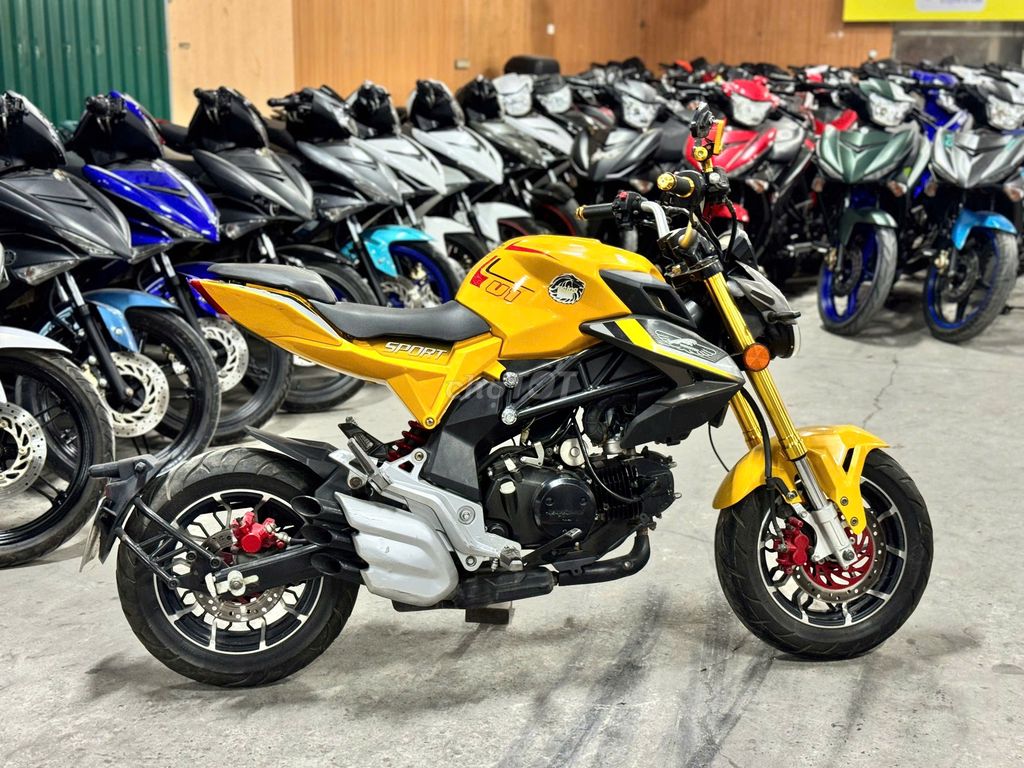 XE MÁYTHANH TÙNG_AGUSTA 110 VÀNG ĐEN CÔN TAY MINI. Mua bán Xe máy tại Quận Nam Từ Liêm Hà Nội được đăng bởi THANH TÙNG hình 4