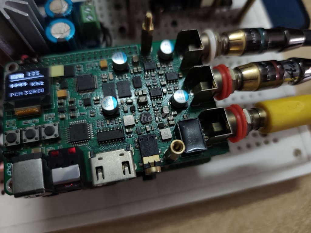Bo mạch chủ Raspberry Pi3b DAC âm thanh. Mua bán Linh kiện (RAM, Card...) tại Thành phố Thủ Đức Tp Hồ Chí Minh được đăng bởi Dũng TML hình 1