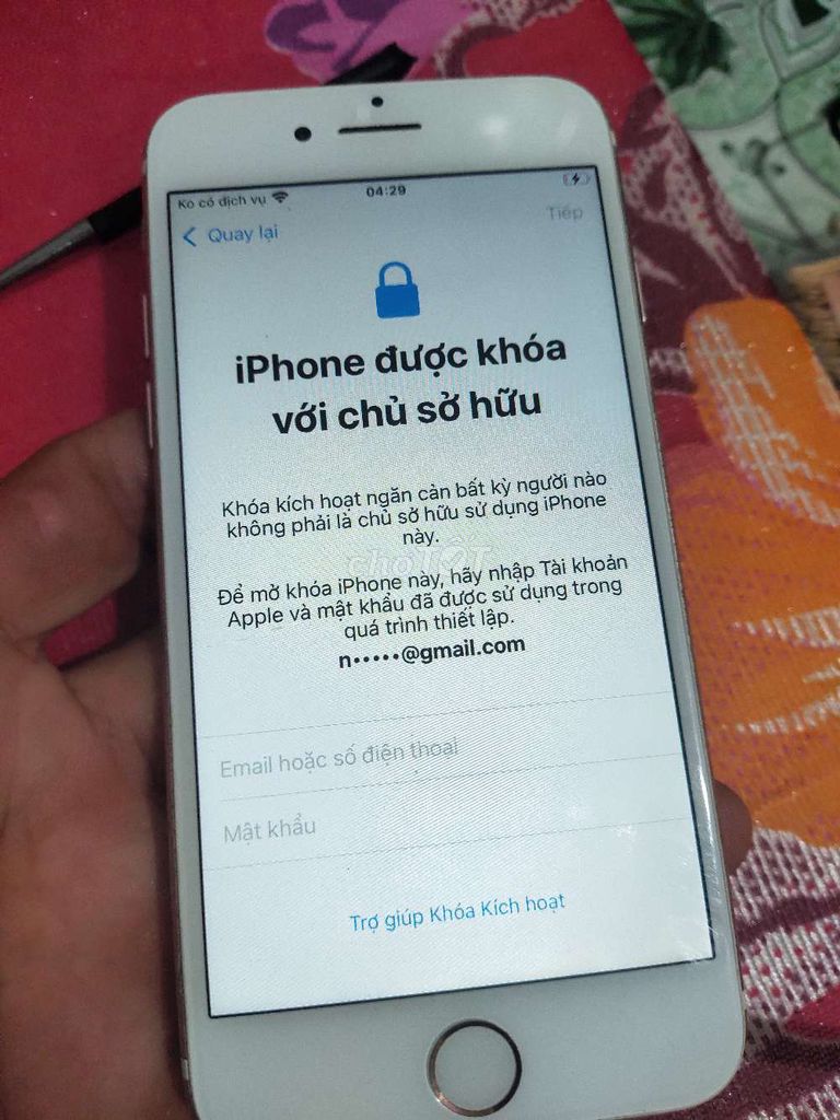 Apple iPhone 7 Bạc Dính iCloud. Mua bán Điện thoại tại Thành phố Dĩ An Bình Dương được đăng bởi mt hình 1