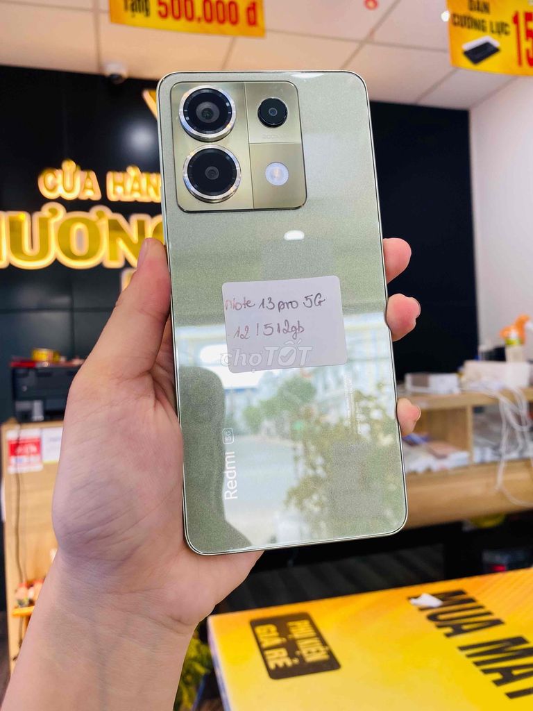 REDMI NOTE 13 PRO 5G (12/512GB) CẤU HINH MẠNH