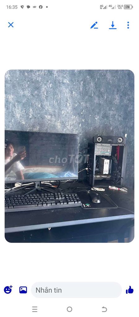  i5-12400F 24 inch 16GB/512GB Like New. Mua bán Máy tính để bàn tại Quận Gò Vấp Tp Hồ Chí Minh được đăng bởi Đông hình 1