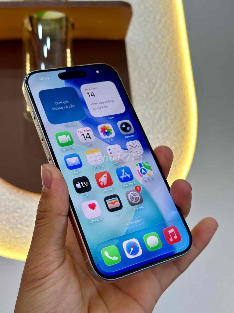 Apple iPhone 15 Pro 256GB Trắng Mỹ. Mua bán Điện thoại tại Thành phố Sóc Trăng Sóc Trăng được đăng bởi Tàii Tâyy hình 1