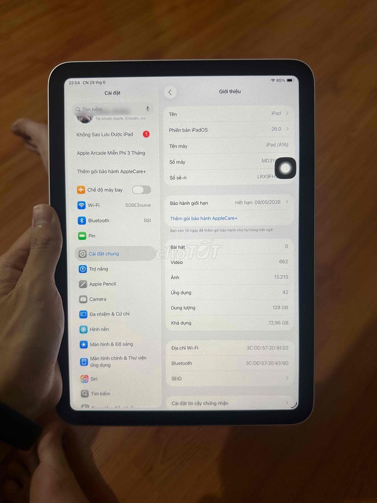 ipad gen 11 a16 & apple pencil 1