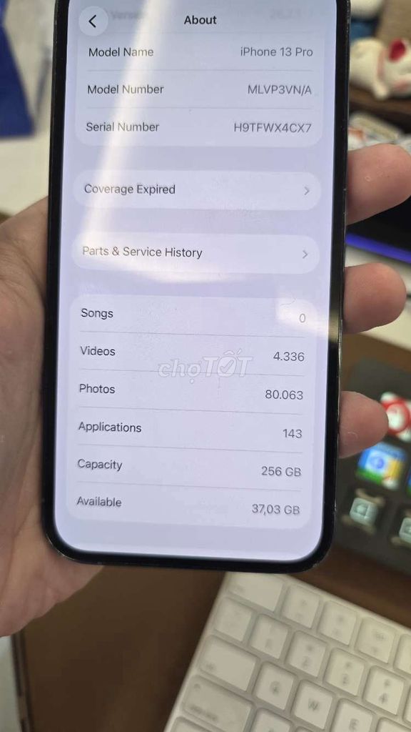 Apple iPhone 13 Pro 256GB Xám. Mua bán Điện thoại tại Quận Cầu Giấy Hà Nội được đăng bởi Hiệp Cao hình 1