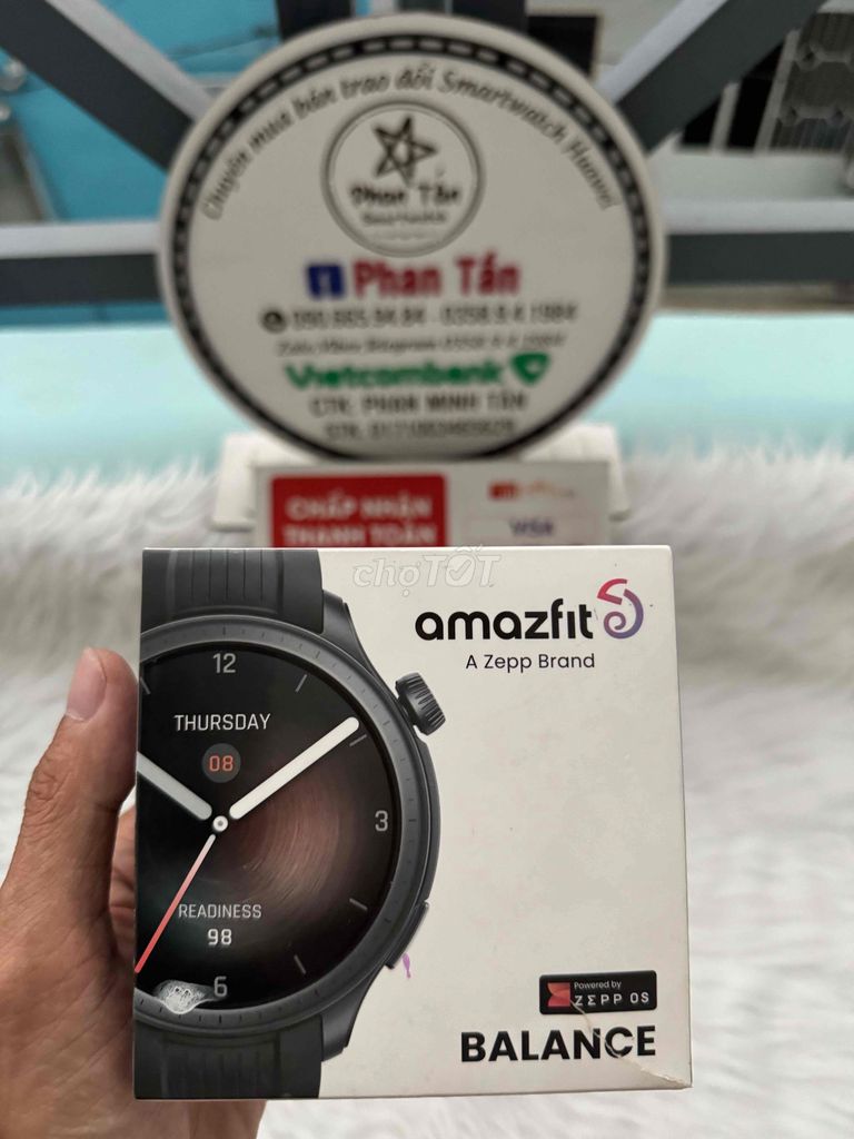 Amazfit Balance bản dây silicon full bh 12/1/2025