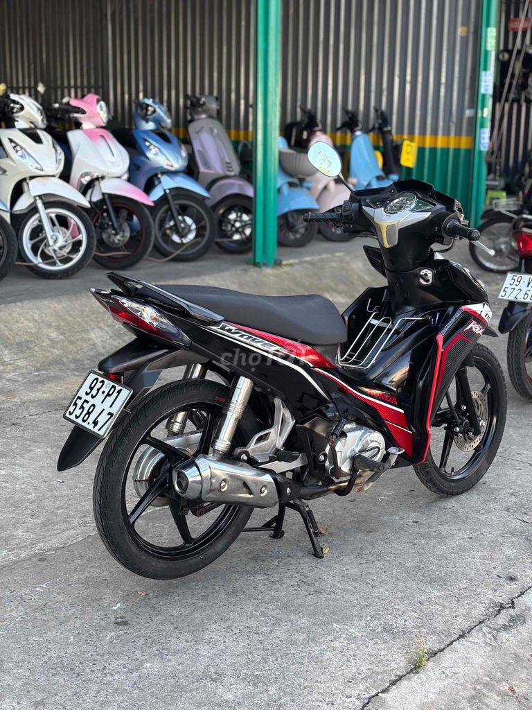 Honda Wave RSX 110 Đen đỏ. Mua bán Xe máy tại Thị xã Bến Cát Bình Dương được đăng bởi xe máy trả góp tín nghĩa  hình 8