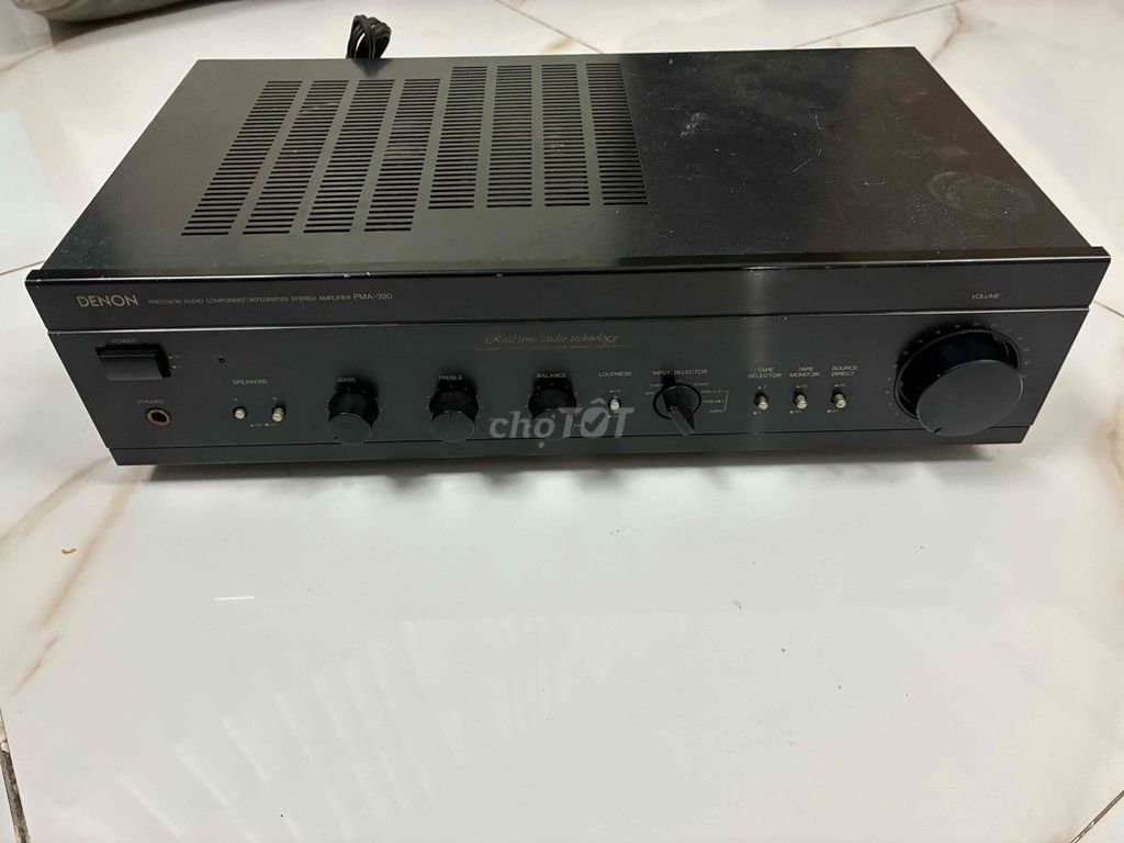 Amply Denon PMA-390 Đen. Mua bán Tivi, Âm thanh tại Quận Tân Bình Tp Hồ Chí Minh được đăng bởi Nguyễn Ngọc hình 1