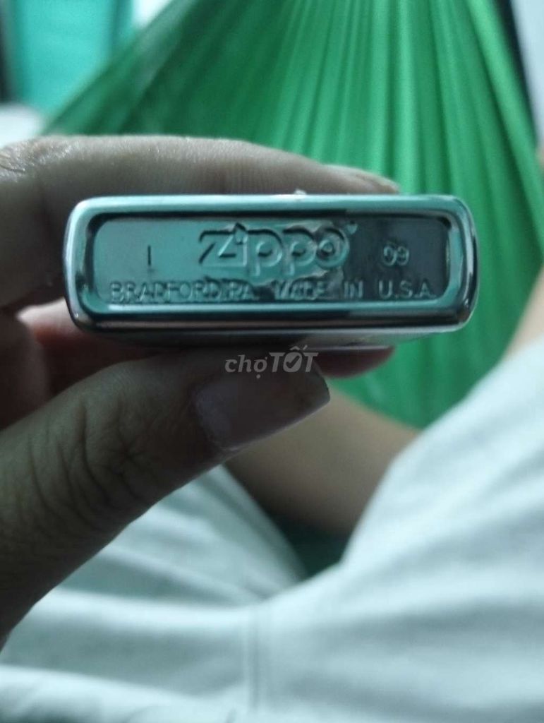Bật lửa Zippo Kim loại Bạc Mỹ. Mua bán Đồ sưu tầm, đồ cổ tại Thị xã Bến Cát Bình Dương được đăng bởi Bảo Nguyên hình 1