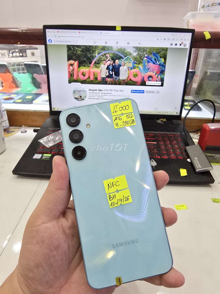Samsung Galaxy A16 5G 256GB - Đã Sử Dụng. Mua bán Điện thoại tại Thành phố Long Xuyên An Giang được đăng bởi Facebook Cầm Đồ Thúy Vân hình 1