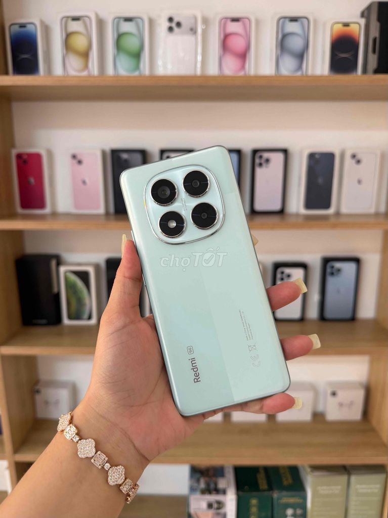 Xiaomi Redmi Note 14 Pro 5G 256GB Xanh lá. Mua bán Điện thoại tại Thành phố Long Xuyên An Giang được đăng bởi  Đặng Lý hình 1