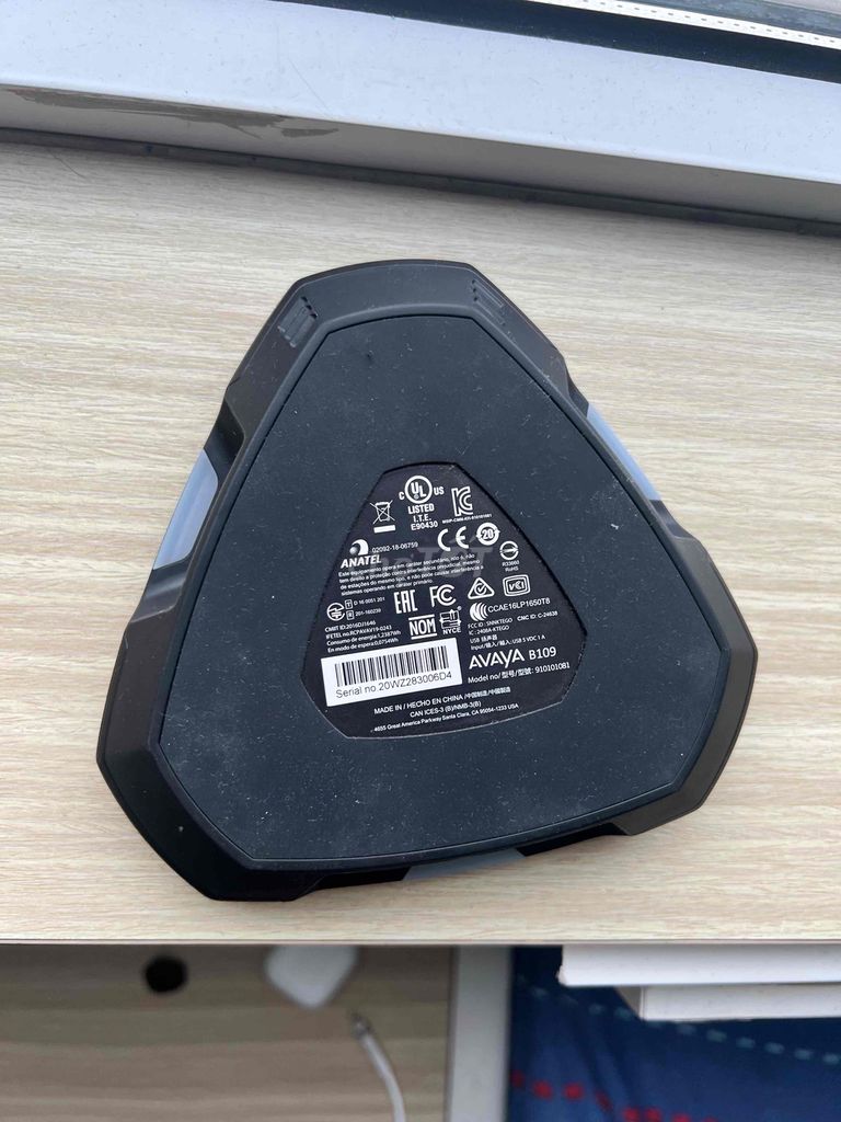 Loa hội nghị Avaya B109 Đen Đã sử dụng. Mua bán Tivi, Âm thanh tại Quận Hai Bà Trưng Hà Nội được đăng bởi Nguyễn Vũ Xuân Quý hình 1