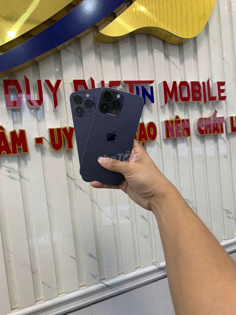 14 pro max tím vn/a ,có bán góp. Mua bán Điện thoại tại Thành phố Cà Mau Cà Mau được đăng bởi Duy Dustin Mobile hình 1