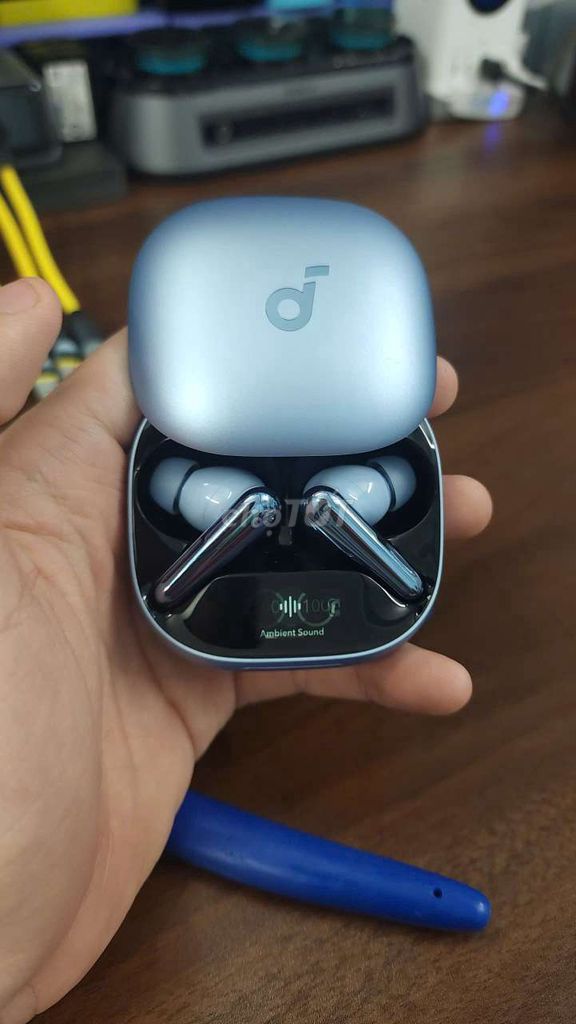Tai nghe Soundcore Liberty 4 Pro Xanh Đã sử dụng. Mua bán Tivi, Âm thanh tại Quận 5 Tp Hồ Chí Minh được đăng bởi Lộc Phước hình 1
