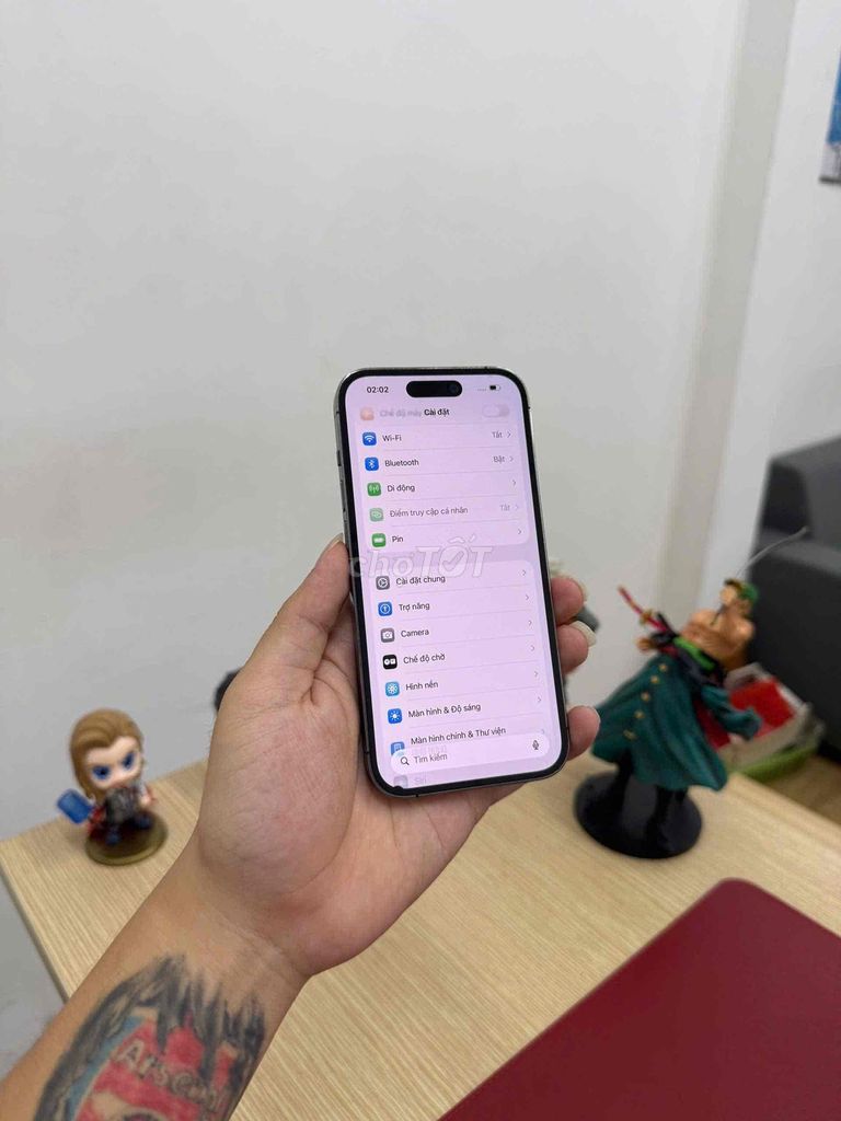 Apple iPhone 14 Pro 256GB Tím. Mua bán Điện thoại tại Quận Đống Đa Hà Nội được đăng bởi KT Hà Nội Mobile hình 1