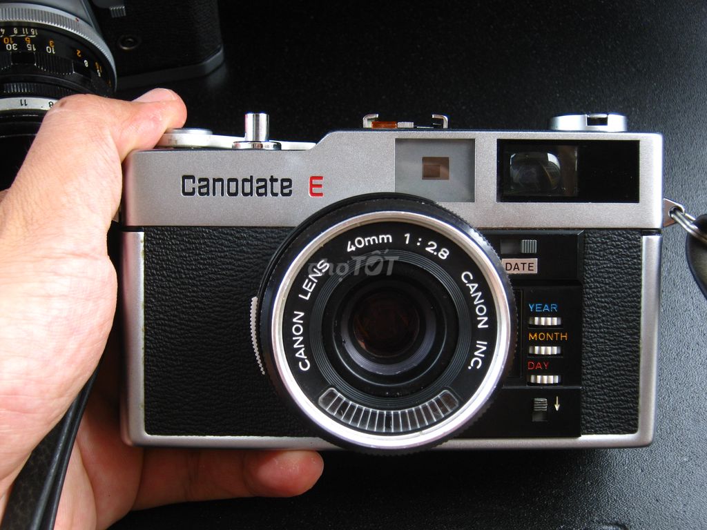 Máy ảnh film Canon Canodate E Red nội địa Nhật